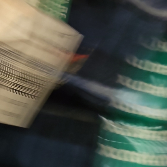 Realtree Navy and White Plaid Button-Down Shacket - Picture 7 of 8